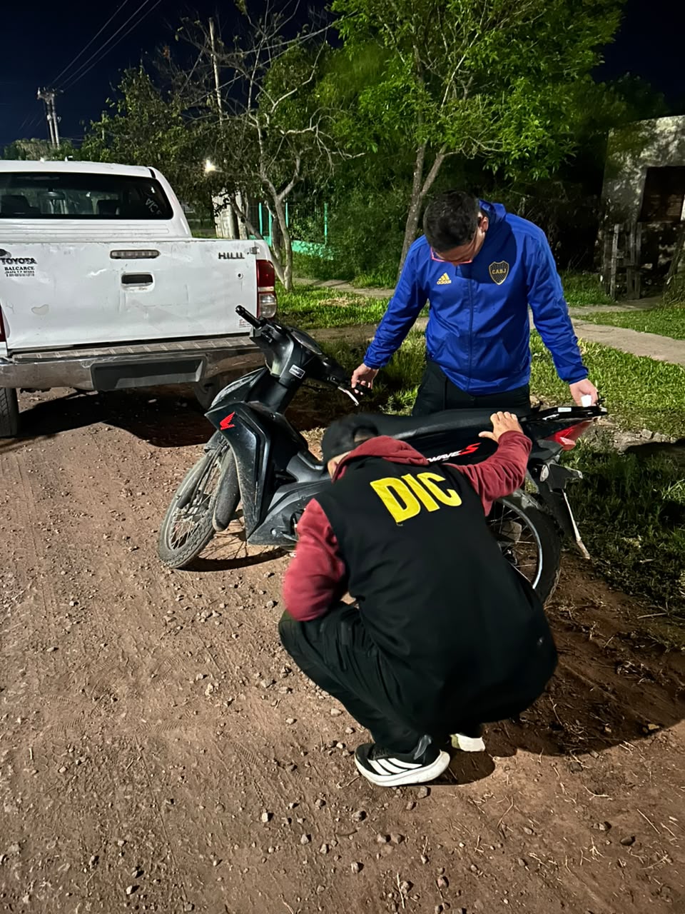 Moto recuperada