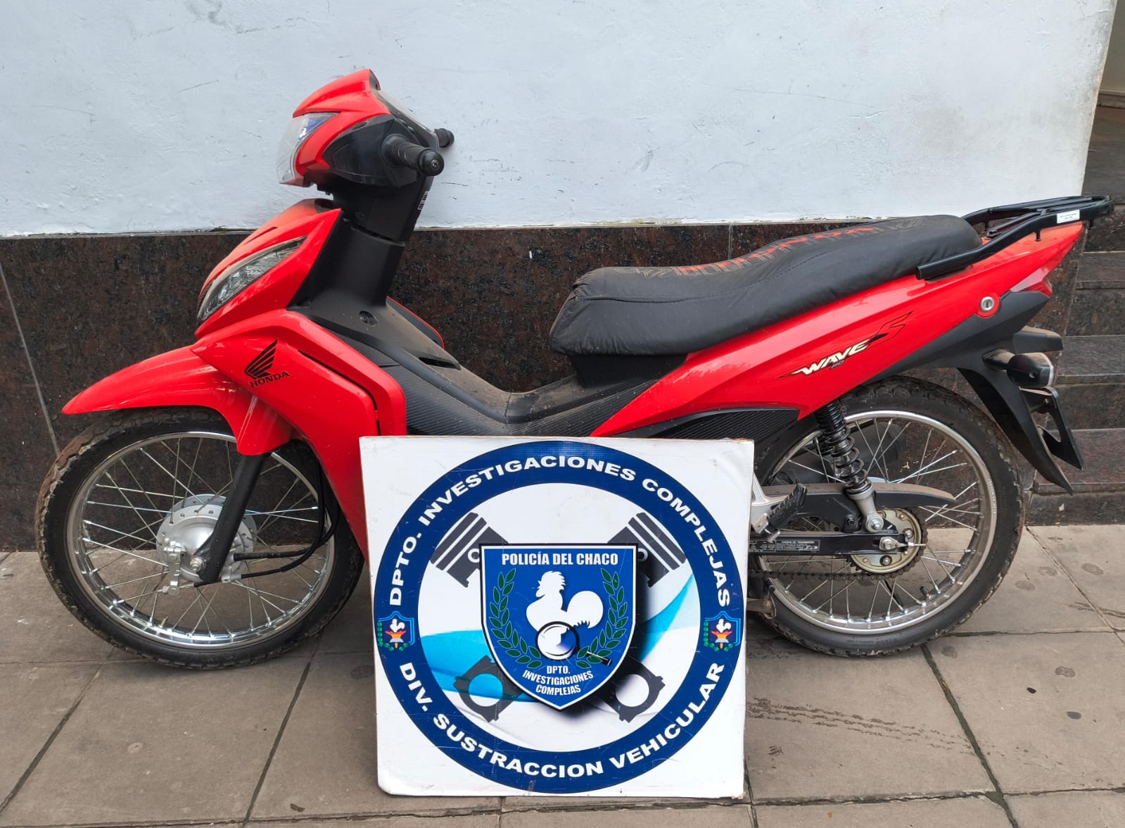 Moto recuperada
