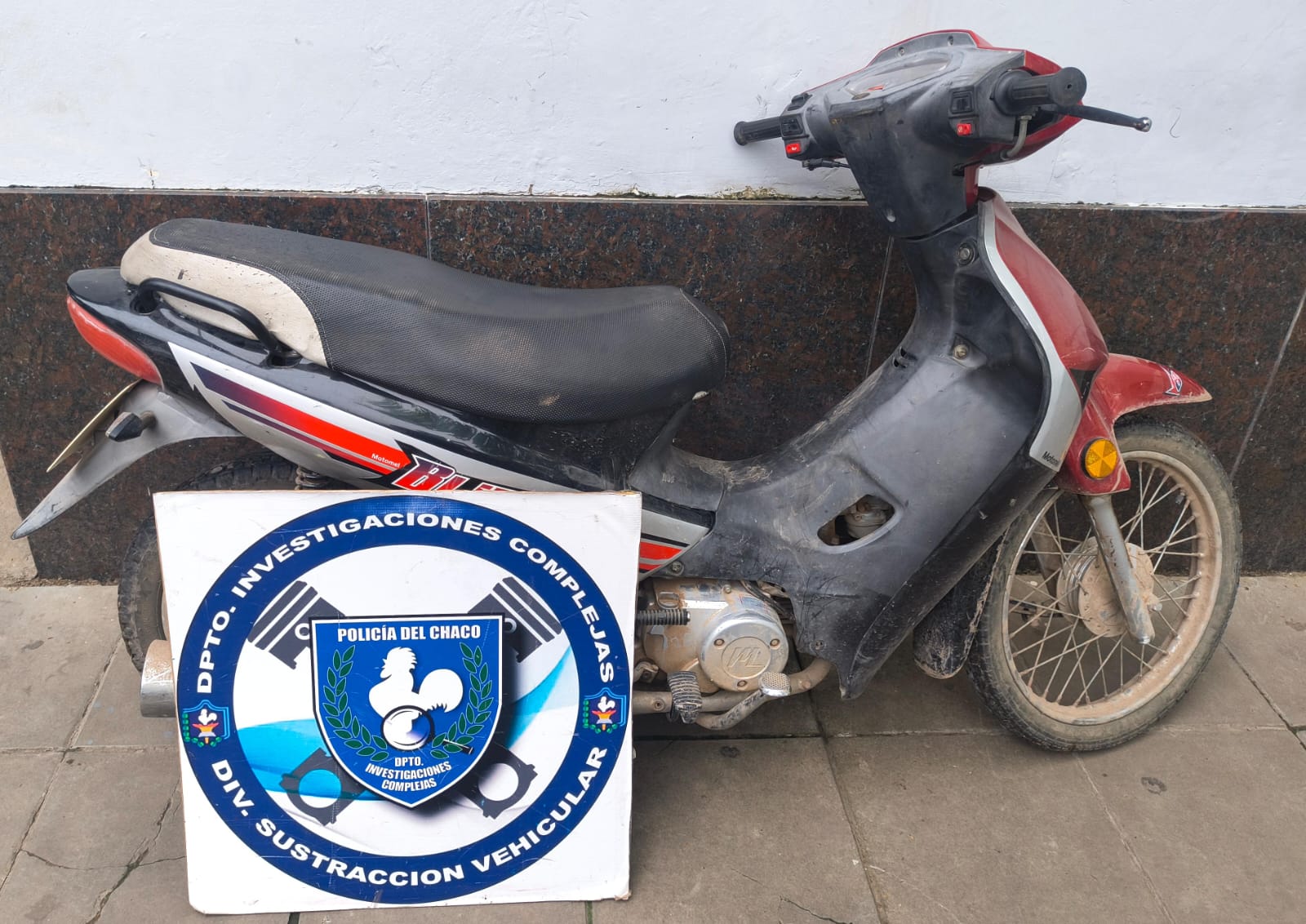Moto recuperada