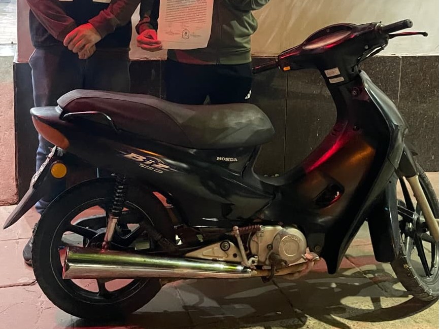 Moto recuperada