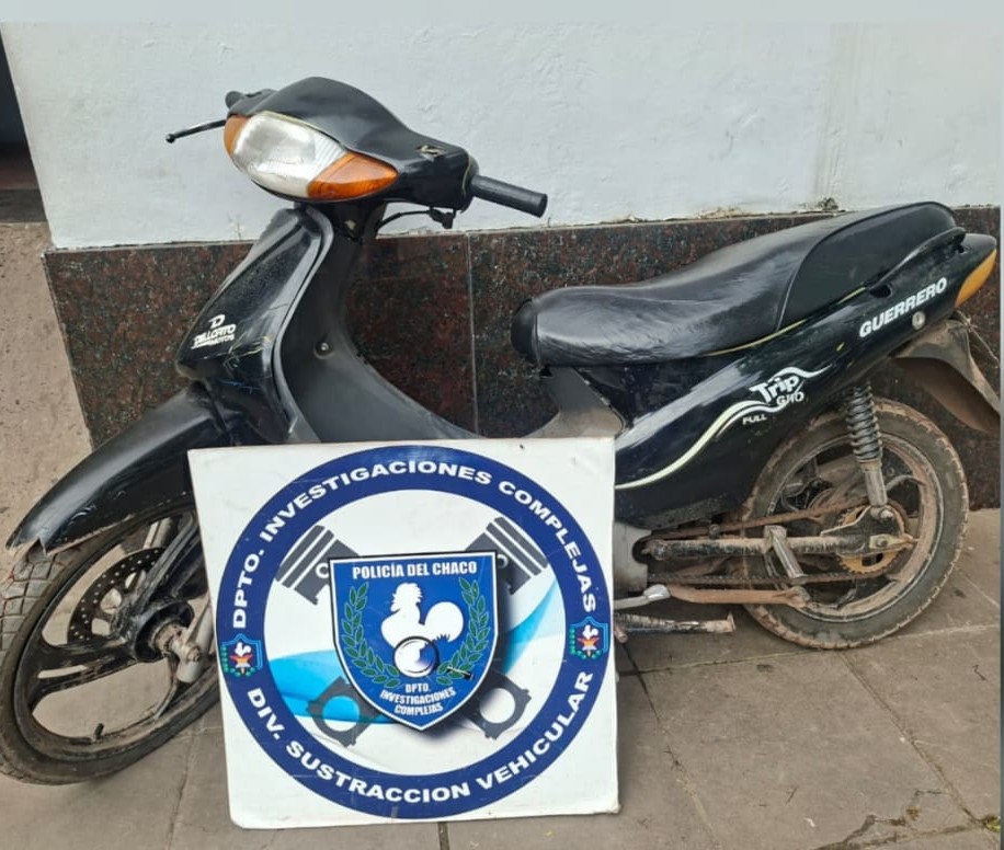 Moto recuperada
