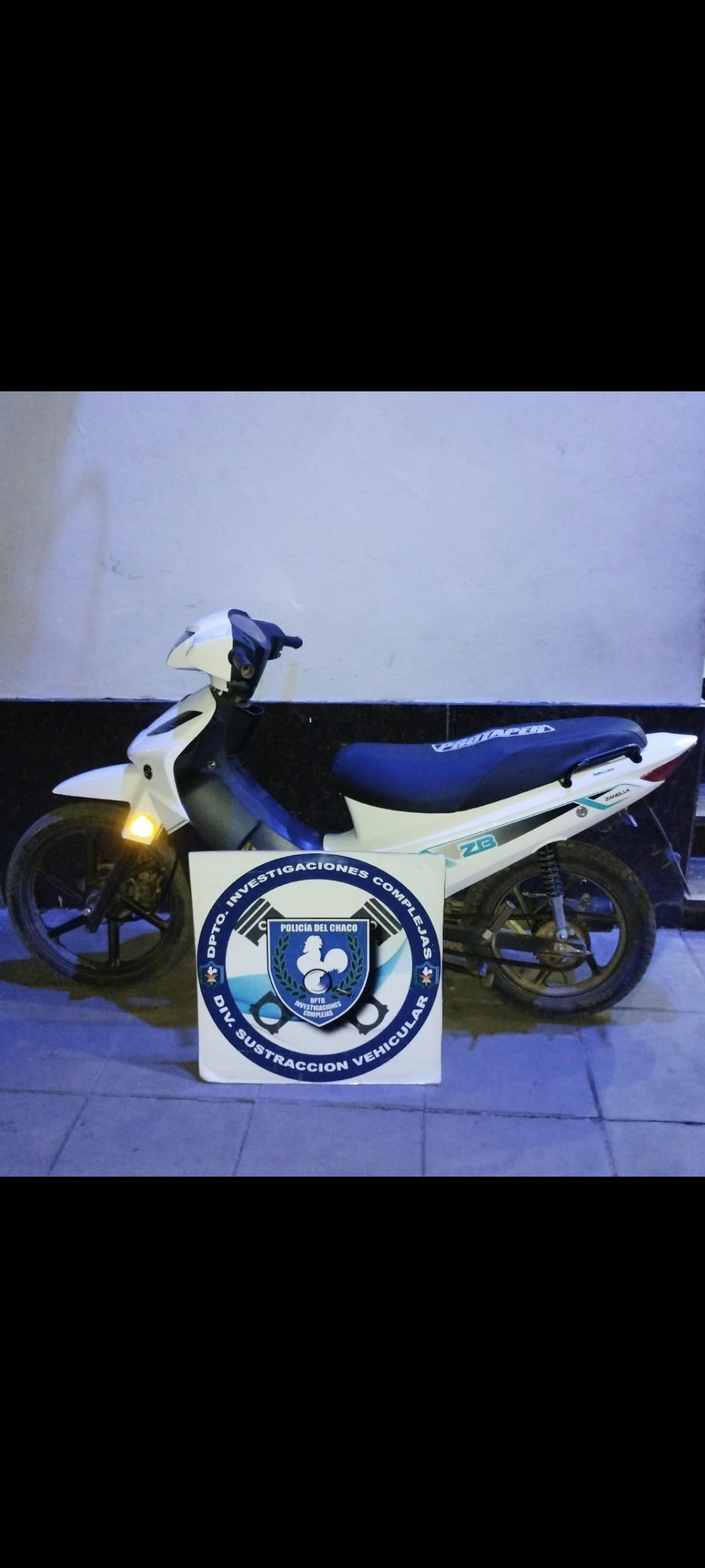Moto recuperada