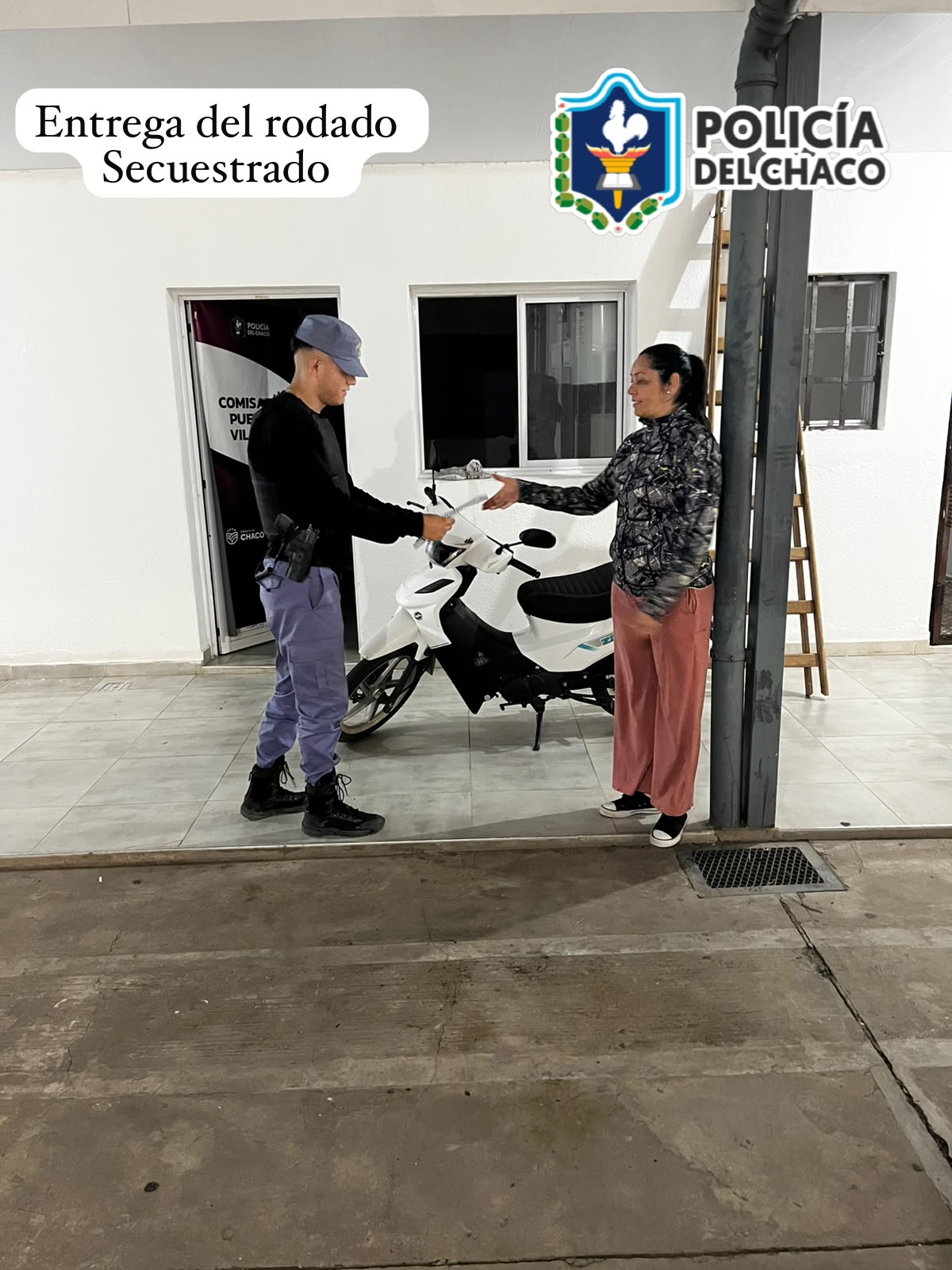 Moto recuperada