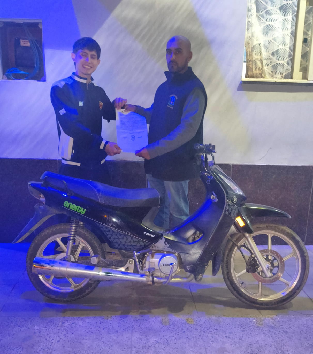 Moto recuperada