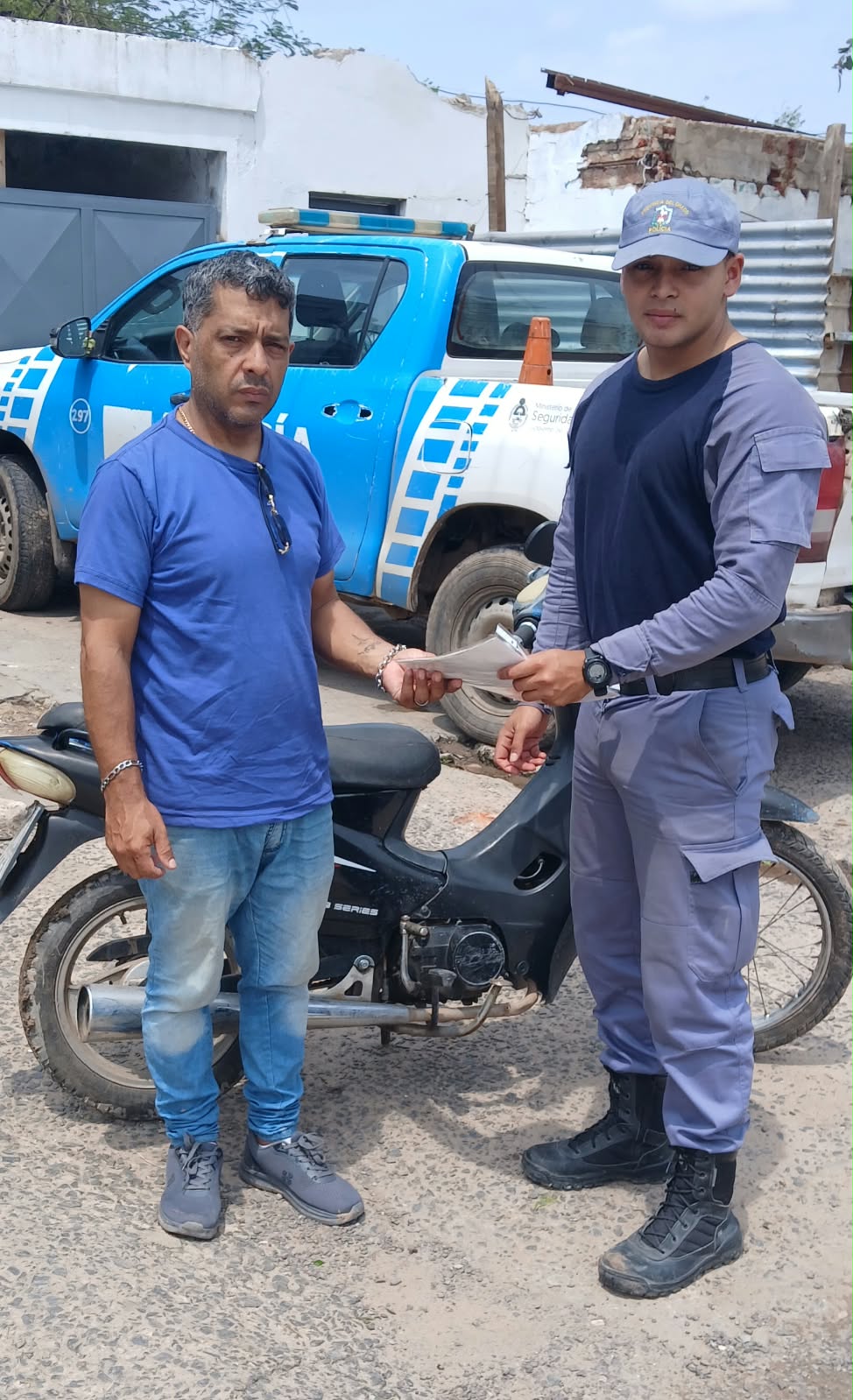Moto recuperada