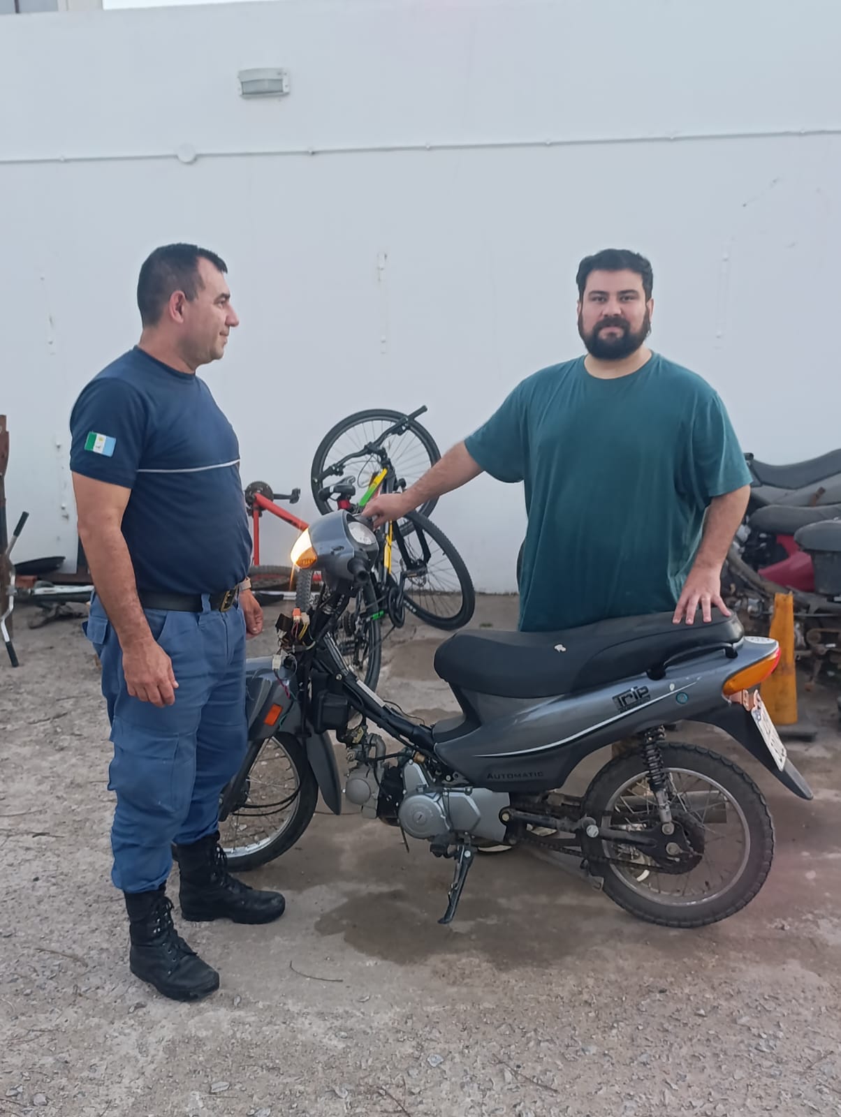 Moto recuperada