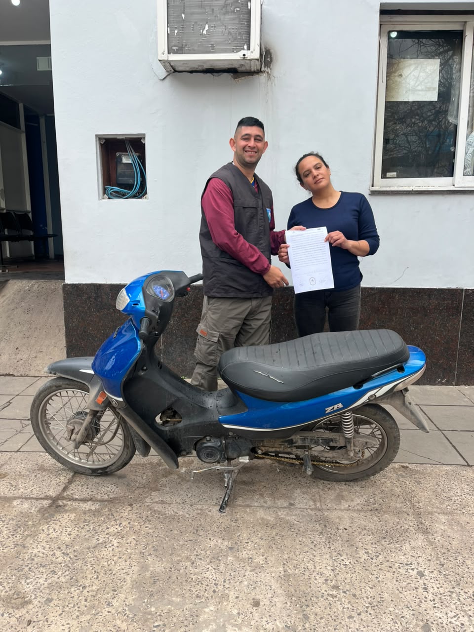 Moto recuperada