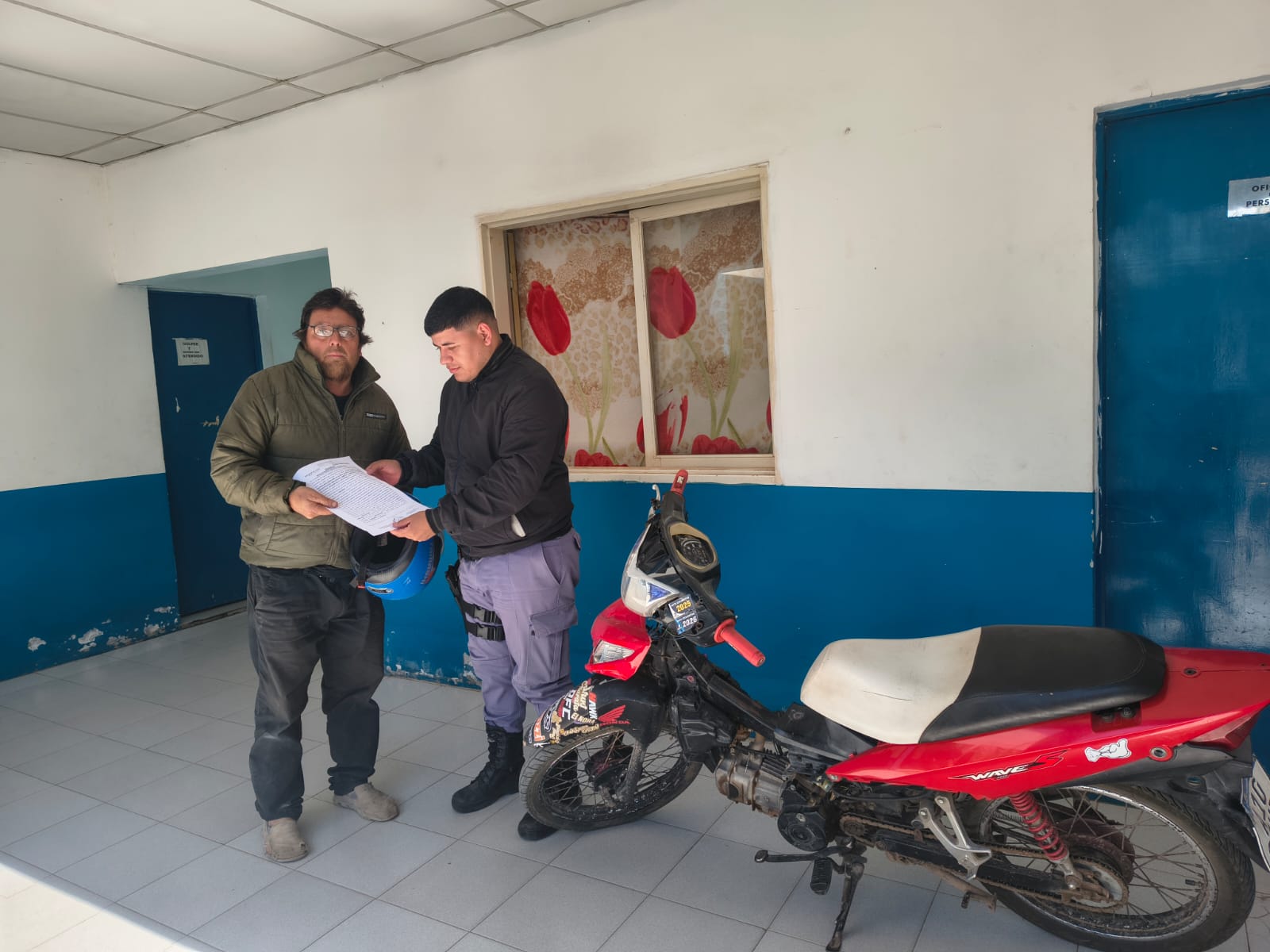 Moto recuperada