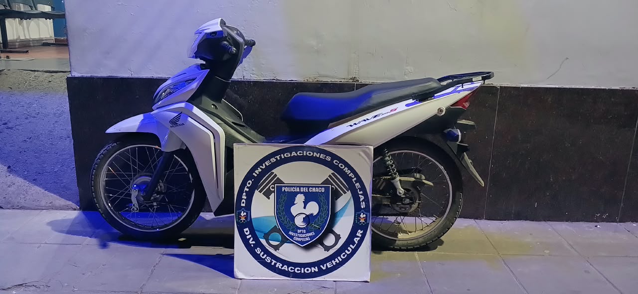 Moto recuperada