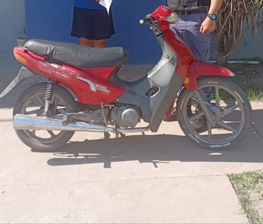 Moto recuperada