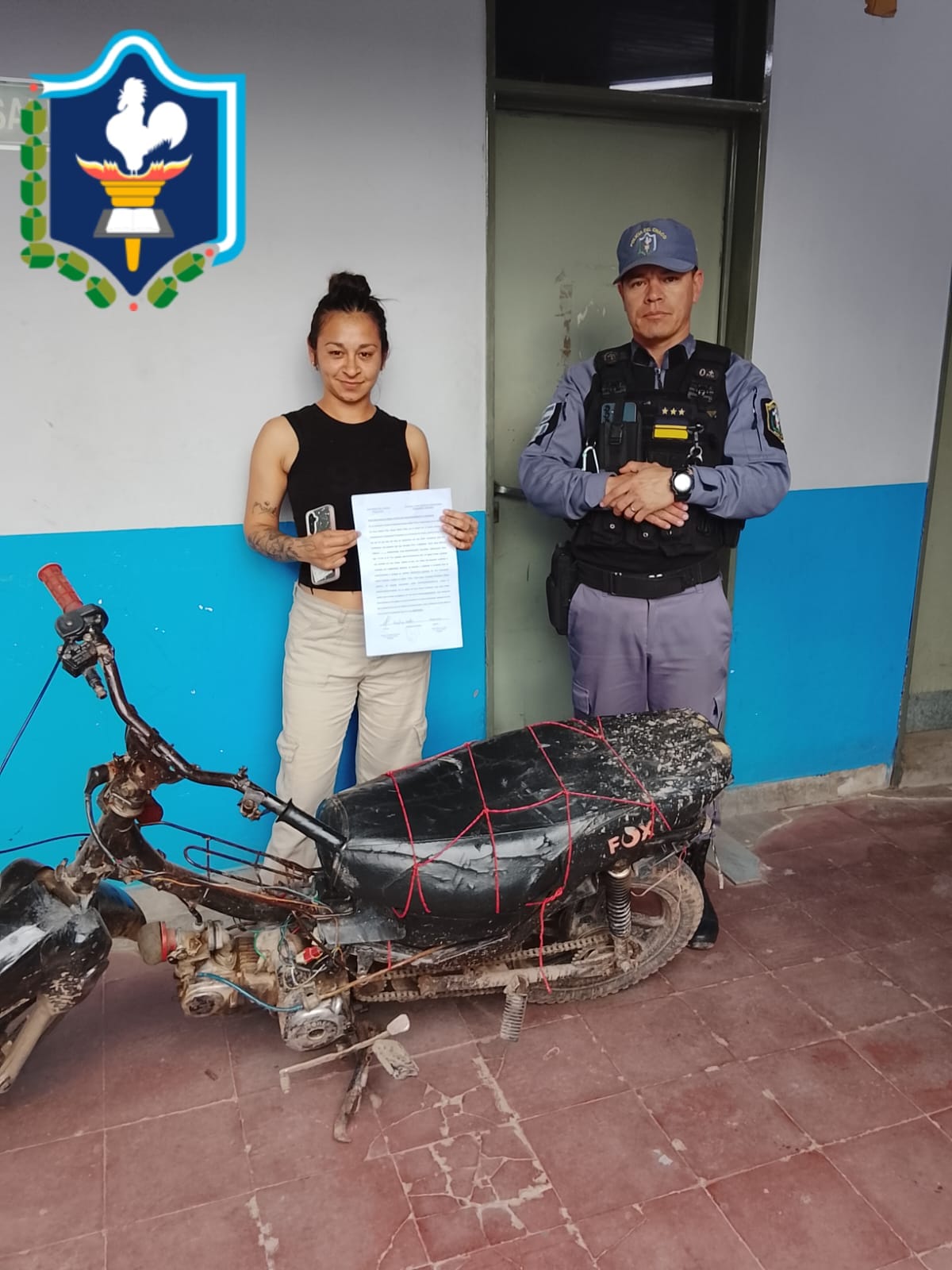 Moto recuperada