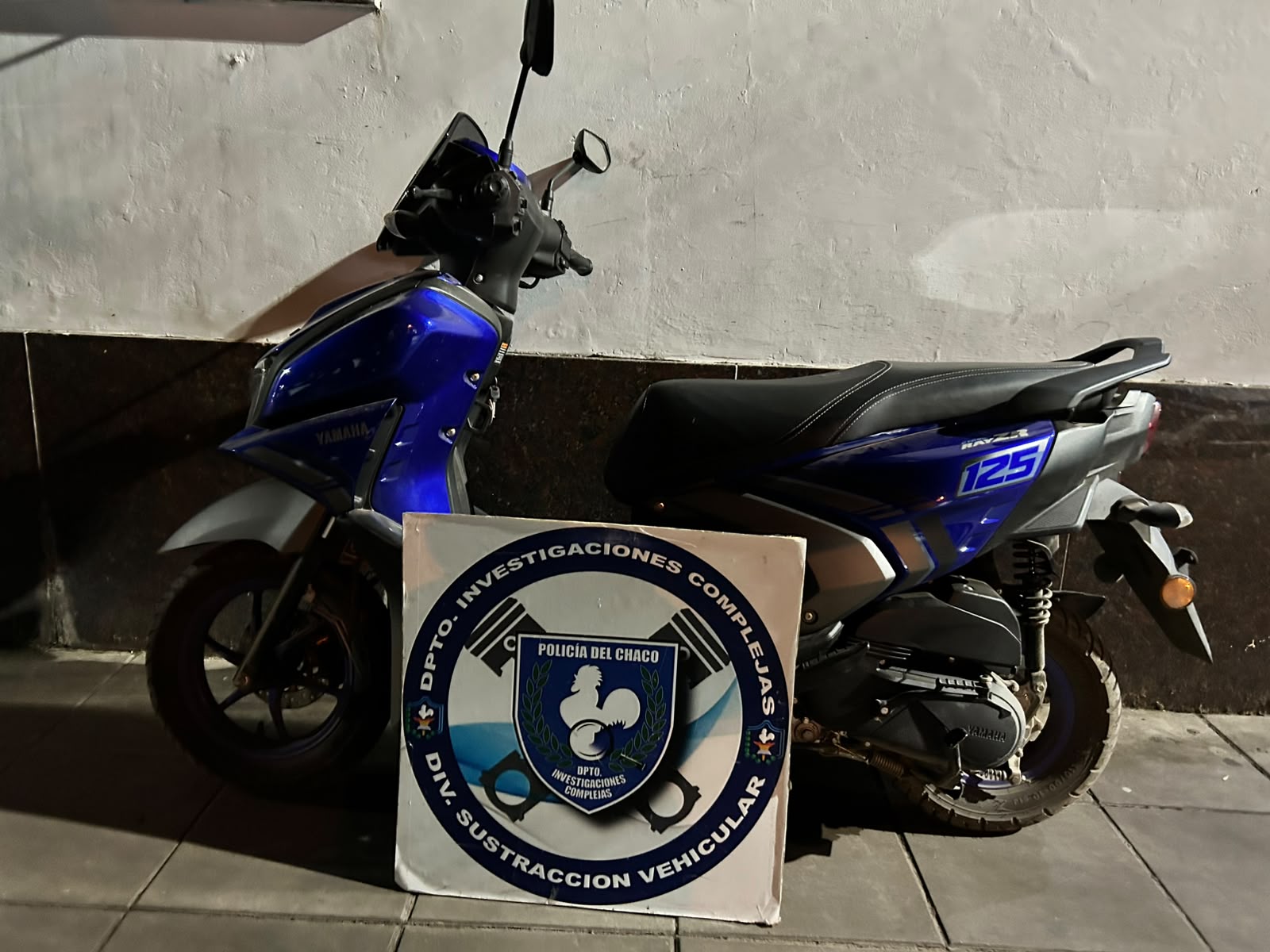 Moto recuperada