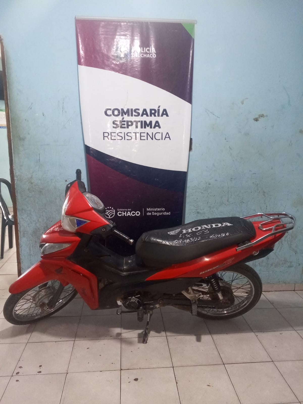 Moto recuperada
